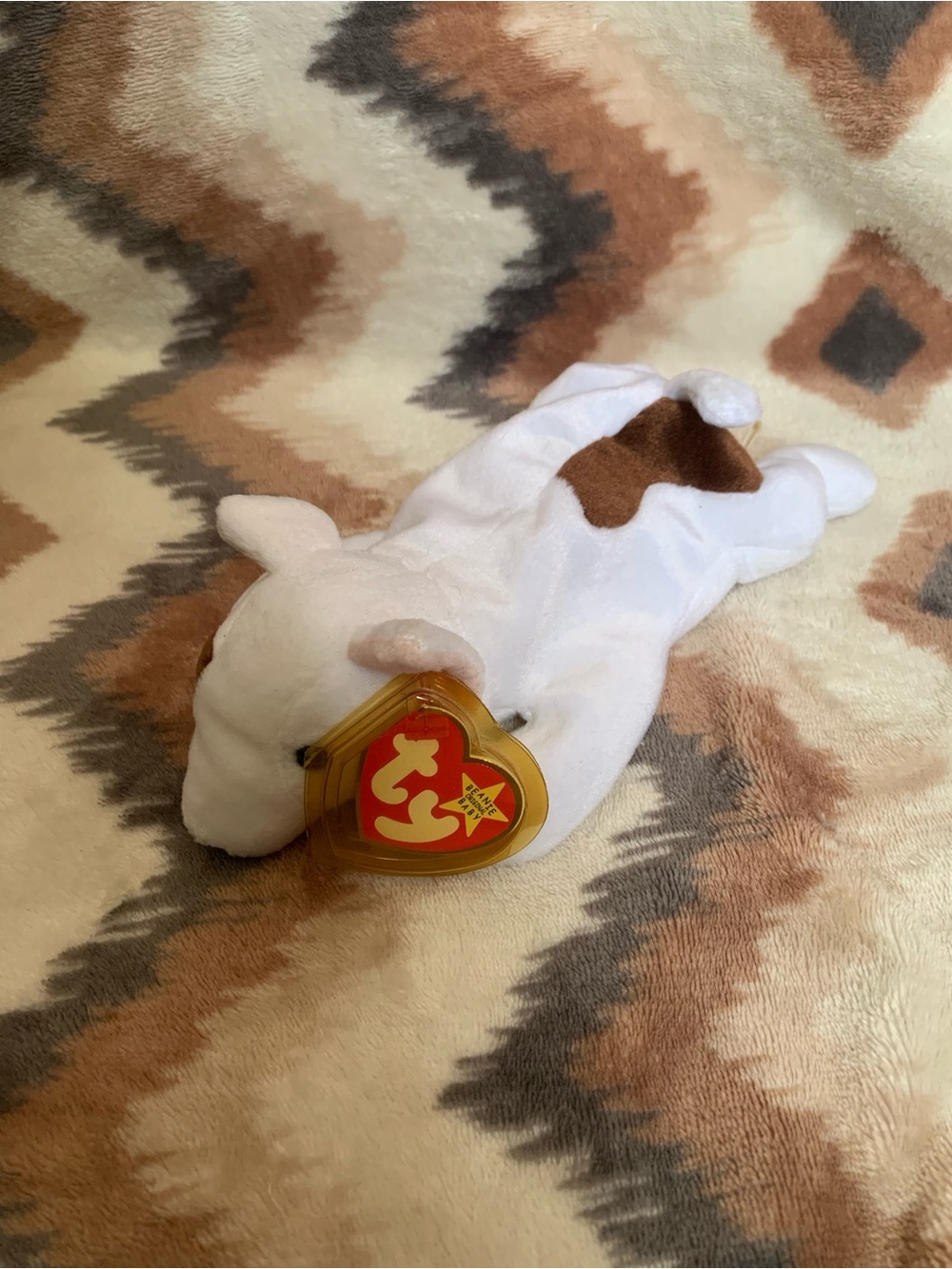 TY Beanie Baby - BUTCH the Terrier Dog (9 inch) - MWMTs Stuffed Animal Toy